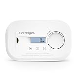 FireAngel FA6812 Kohlenmonoxid Melder, Tragbarer CO Melder mit LCD Anzeige – Mit 10-Jahres-Sensor...