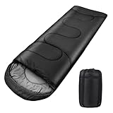 Schlafsack Outdoor für Camping 3 Jahreszeiten Erwachsene Schlafsack, 2 in 1 Funktion...