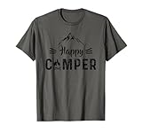 Happy Camper T-Shirt – Geschenk für Camping-Liebhaber T-Shirt