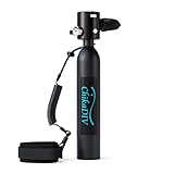 CHIKADIV Mini Tauchflasche mit 0.5 L Tauchflasche zum Mit 5 Bis 10 Minuten Tauchen Sauerstofftank...