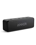 Anker SoundCore 2 Bluetooth Lautsprecher, Fantastischer Sound, Enormer Bass mit Dualen...