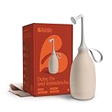 Bidetlity Podusche & Intimdusche 3.0 - Ersetzt Feuchttücher, spart Toilettenpapier, Neuer...