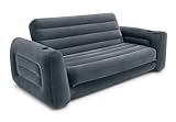 Intex Aufblasbares Sofa mit Schlaffunktion für 2 Personen Max. 200kg (127x231x66 cm) Couchsofa...