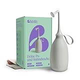 Bidetlity Podusche & Intimdusche 3.0 – Ersetzt Feuchttücher & Toilettenpapier, Neuer Duschkopf,...
