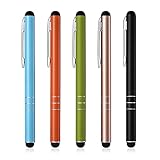 Eingabestift 5 Stück Touchstift Stylus Pen Touchscreen Stift für iPhone Samsung Galaxy Huawei...