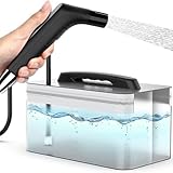 Zooma Elektrisches Bidet 2,3 L, Reise Bidet Handbrause für Toilette Outdoor, Camping Flasche...