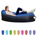 Xlabor Aufblasbares Sofa Wasserdicht Luft Sofa Wasserdicht Air Lounger mit Portable Paket Air Bett...