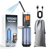 Bidet-400 ml Wassertank, VITCOCO 1100mAh Wiederaufladbares Elektrisches Tragbares Bidet, IPX7...