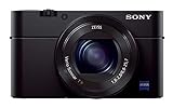 Sony RX100 III | Premium-Kompaktkamera (1,0-Typ-Sensor, 24-70 mm F1.8-2.8 Zeiss-Objektiv und...