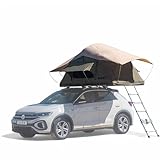 Owen Dachzelt Two Olivgrün | Autodachzelt für 2 Personen | Hochwertig & wetterfest | Campingzelt...