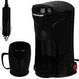 Dunlop - Kaffeemaschine - Kaffee - Kaffe to go - Auto 12V - LKW 24V - für 1 Tasse - mit Modellwahl...