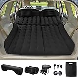 YOOHBERRYS Auto Matratze, 200 * 125cm SUV Auto Luftmatratze mit Luftpumpe, 2 Kissen, Rücksitz...