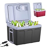 Arebos 40 Liter Kühlbox | zum Kühlen & Warmhalten | Mini Kühlschrank | Mobil Kühlschrank mit ECO...