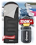 KingCamp Schlafsack Deckenschlafsack Camping Outdoor 3-4 Jahreszeiten für Erwachsene Kinder...
