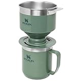 Stanley Camp Mug Thermobecher 354 ml mit Perfect Brew Pour Over Set - Hält 1.5 Stunden Heiß - 3...