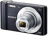 Sony DSC-W810 Digitalkamera (20,1 Megapixel, 6x optischer Zoom (12x digital), 6,8 cm (2,7 Zoll)...