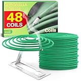 SCENTORINI Citronella Räucherspirale, Zitronengras Coils für Innen und Draußen, Garten, Balkone,...