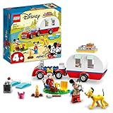 LEGO 10777 Disney Mickys und Minnies Campingausflug, Wohnmobil mit Disney Figuren: Minnie, Micky...
