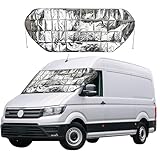 Frontscheibenabdeckung Winterabdeckung Sonnenschutz XL 250x100 cm Wohnmobil Transporter