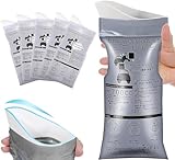 2XK-NOV 12 Stück Einweg-Urinbeutel für Unterwegs, Mobile Notfalltoilette im Auto, 700 ml...