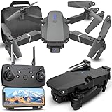 Retoo Drohne mit Kamera – WIFI, FPV, Bürstenloser Motor, faltbar, Reichweite bis 150 m, Auto...
