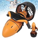 hKjPlvf 300W Electric Underwater Scooter, Underwater Swimming Booster, Dual Speed Underwater...